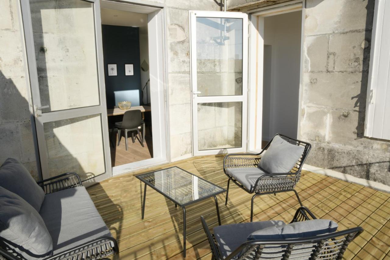 T2 De 55M2 Avec Toit Terrasse, Hyper Centre, Wifi, Draps, Savons Et Serviettes Fournis Cognac Zewnętrze zdjęcie